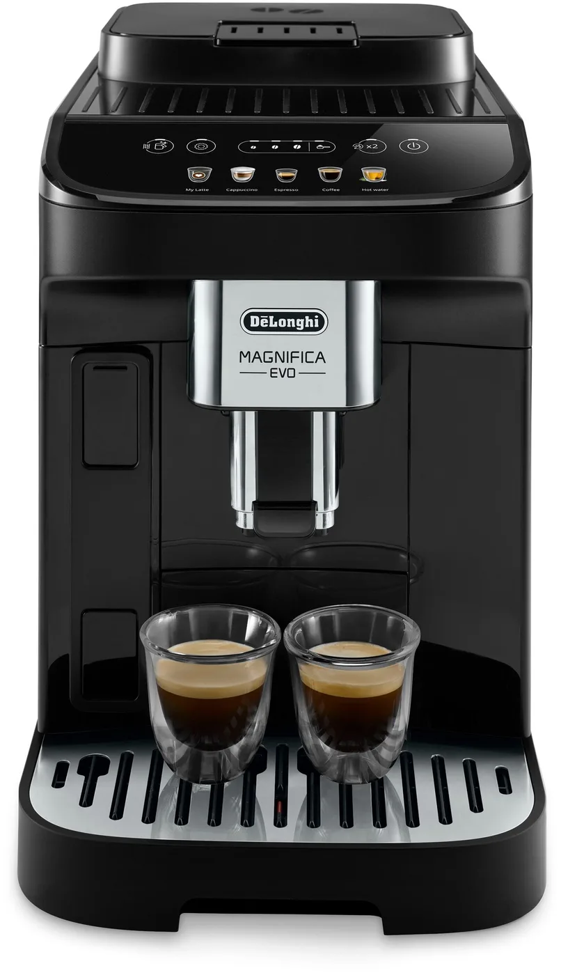 Кофемашина De'Longhi Magnifica Evo ECAM290.61. B, с капучинатором, черный